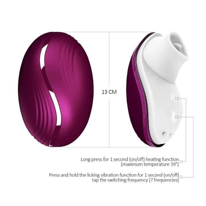 Stimulateur Vibrant Langue Pour Clitoris Et Vagin - Neuf