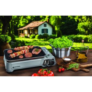 Barbecue à Gaz Campingaz 4 Series Classic LXS - Surface Mixte Et Modular