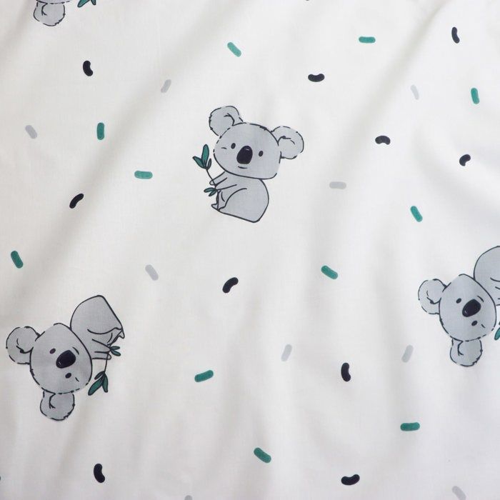 MATT & ROSE Parure da letto per bambini, 140 x 200 cm, con motivo a forma