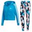 survetement adidas femme bleu turquoise