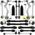 Kit bras de suspension Avant-arrière compatible BMW 3 E90 E91 E92 E93  composé de 22 pièces-0