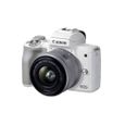 Canon EOS M50 Mark II + M15-45 S EU26 MILC 24,1 MP CMOS 6000 x 4000 pixels Blanc - 4729C005-0