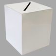 Tirelire urne blanche de fête 23,5 cm H. (x1) REF/ACM596-0