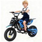 Moto Électrique 14" pour Enfants AGILERIDE AC-S1B, Motocross Électrique, Batterie 36V 5.2AH, Moteur 500W, Trois vitesses, Bleu