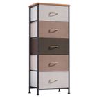 Commode de rangement avec 5 tiroirs - LDSZXNE - L45xP30xH112cm - Coloré