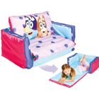 Mini canapé convertible pour enfants BLUEY - MOOSE TOYS - Blanc - Housse douce et lavable - Dès 18 mois