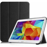 CewFdS Coque pour Tablette Samsung Galaxy Tab 4 10.1 SM-T530-SM-T535 (10.1 Pouces) Housse de Protection Mince Léger ÉTui PU C[1073]