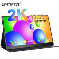 Moniteur Portable UPERFECT - 17.3" - 2K - 2560*1440 - Mini HDMI - UBS C - Affichage 100% sRGB
