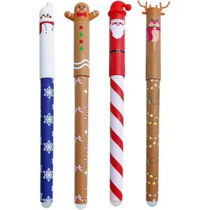 Lot De 3 Stylos De Noël Effaçables - Rouge, Bleu, Vert - Édition Spéciale De Noël - Stylos à Encre Effaçables - Pour Dessiner - Beaux-Arts Et Loisirs Créatifs