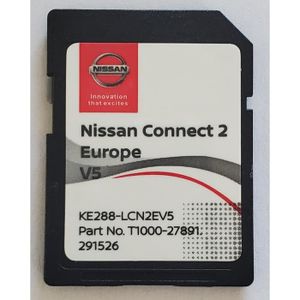 GPS AUTO Carte SD GPS Europe 2020 v5 - Nissan Connect 2 - D