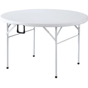 AMANKA Table de Jardin Pliante 180 x 74 cm - 6 Personnes - Table à Manger  en Rotin Optique Noire