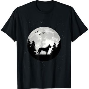 VÉLO DE VILLE - PLAGE Four Hollandse Lune Hollandse Herdershond. T-Shirt[n4831]