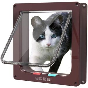Sureflap Chatiere A Puce Electronique Marron Cdiscount Animalerie