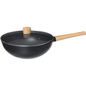 Size : 28cm Couvercle en Verre et INOX for Lodge en Fonte Poêles Poêles BHDYHM Couvercle Poêle Pot Couvercle for Tous Les Pots/casseroles/woks 