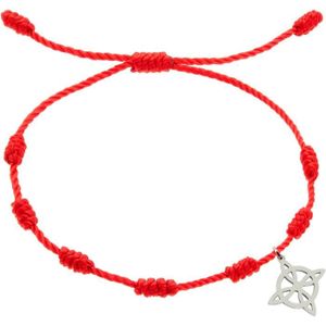 BRACELET - GOURMETTE Bracelet Fil Rouge Noeud De Sorcière Pour Femme Ac