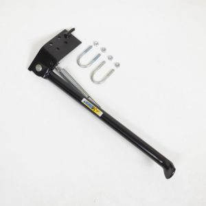 350mm -SELECTION P2R BEQUILLE 50 A BOITE LATERALE ADAPTABLE DERBI 50 SENDA R 2000 NOIR