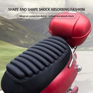 SELLE DE MOTO KISS-Confortable Moto 3D Siège Coussin Air Gonflab