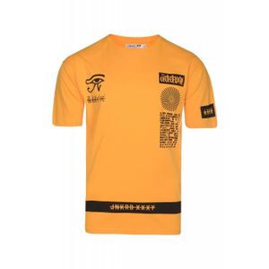 comme des garçons t shirt homme jaune