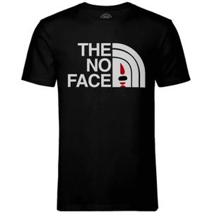 T-SHIRT T-shirt Homme Col Rond Noir The No Face Parodie Fi