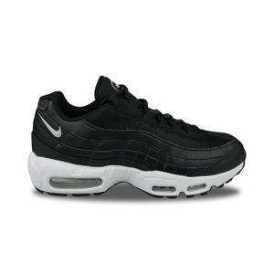 BASKET Baskets Nike Air Max 95 Noir - Femme - Lacets - Cuir