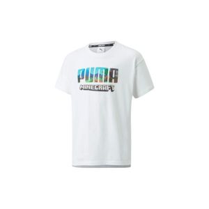 T-SHIRT T-shirt PUMA X Minecraft Relaxed Tee Blanc