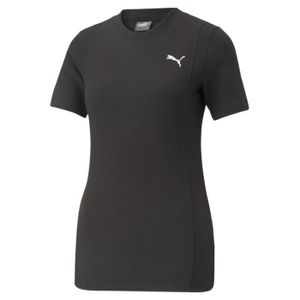 T-SHIRT T-shirt slim femme Puma HER - noir - XS