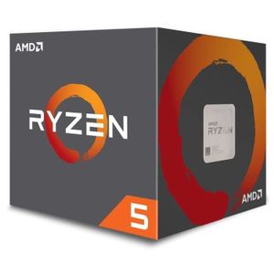 AMD Processeur Ryzen 5 2600 - ventiard Wraith Stealth - YD2600BBAFBOX AMD Processeur Ryzen 5 2600 - ventiard Wraith Stealth - YD2600BBAFBOX