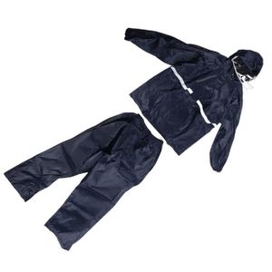 HABILLAGE PLUIE  Qqmora Combinaison de pluie fendue Costume veste fendue et pantalon, ensemble imperméable puericulture pluie XL L pour 155-160cm
