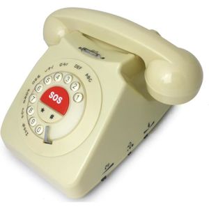 MOBILE SENIOR Cl60 - Téléphone Vintage Amplifié Avec Fonction So