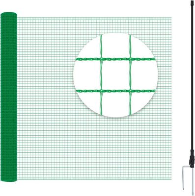 KARAT Barrière en Rouleau Chester, Filet de sécurité en Plastique réutilisable, Filet Robuste de signalisation et de Protection, Clôture de Construction, Grillage enclos Orange 30 m L x 1 m H 100g/m²
