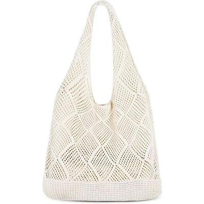 NEUF Sac de plage en filet Sac de plage en maille multifonction design