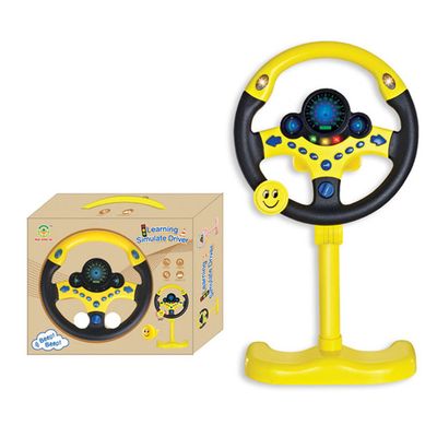 Jouet volant Copilote pour enfants Simulation de rotation pour jouer en voiture avec son et musique Jouet pour conduire une voiture ONE SIZE