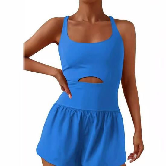 Combishort Bleu Taille Unique (équivalent 34) - Jamais Porté, Sans étiquettes
