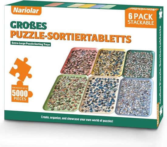 Smart Puzzle Sort & Store : Trieur de puzzle jusqu'à 1000 pièces - Jeux