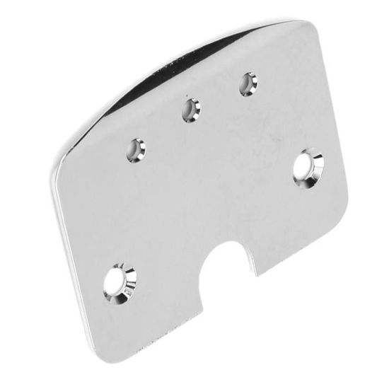 Anneau De Micro Plat Noir Pour Guitare électrique - Cadre De Montage Pour Micros Double Bobinage (humbucker), Plastique, Dimensions 9.2x4.6x0.85cm