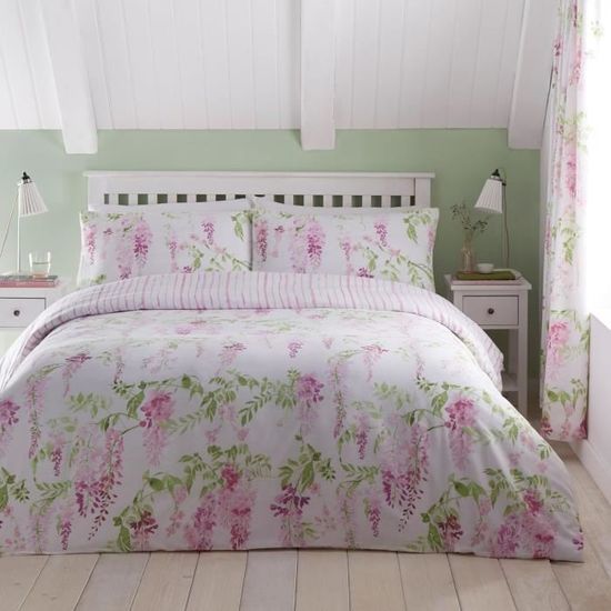 Dreams & Drapes Lodge – Bear Walks – Parure de lit en Coton brossé pour lit King Size Naturel