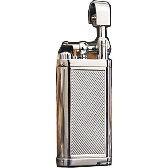 Lot de 2 briquets à gaz butane étanches à double jet pour randonnée