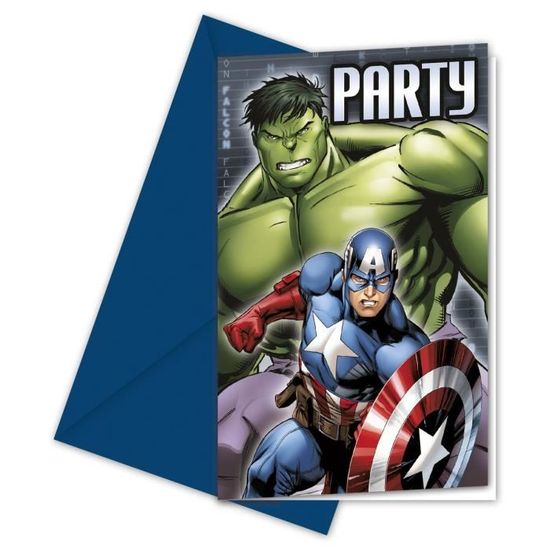 6 Cartes D Invitation Avengers Achat Vente Faire Part Invitation 6 Cartes D Invitation Aveng Cdiscount 6 Cartes D Invitation Avengers Achat Vente Faire Part Invitation 6 Cartes D Invitation Aveng Cdiscount