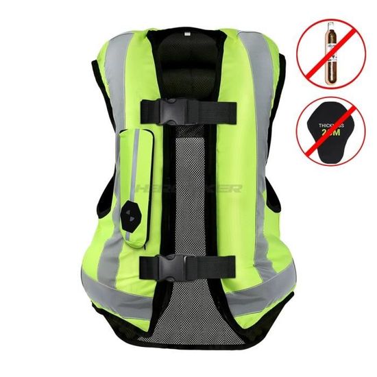 Gilet De Sécurité Réfléchissant Orange XL - Haute Visibilité Nuit (visible à 300 M)