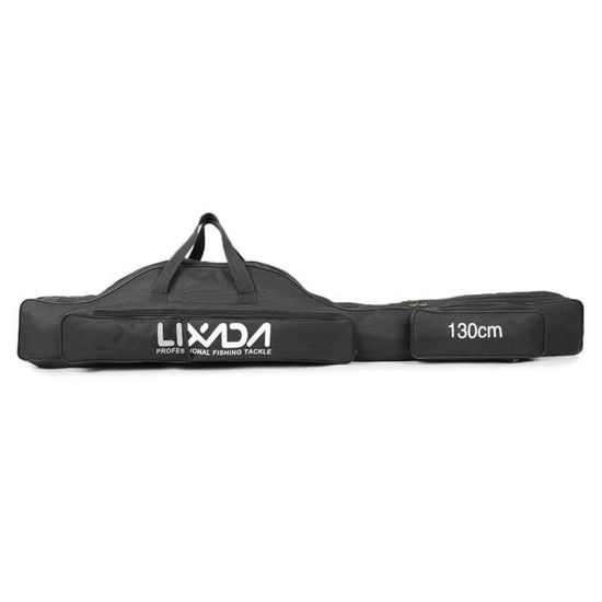Sac De Transport Pour Cannes à Pêche – 75 Cm, Tissu Nylon | Portable, Rangement Moulinets, Idéal Randonnée Pêche