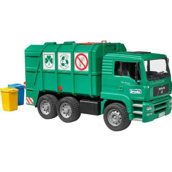 Camion Bruder Édition Spéciale 50 Ans MAN TGA Camion à Ordures