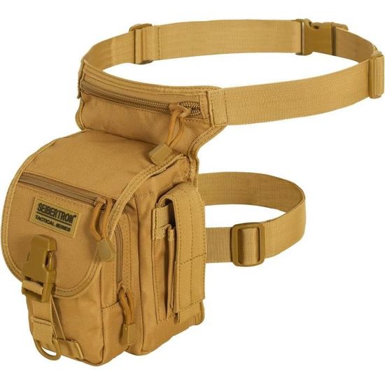 Waterproof Airsoft Tactical Drop Leg Panel Utility Pouch Bag Type B