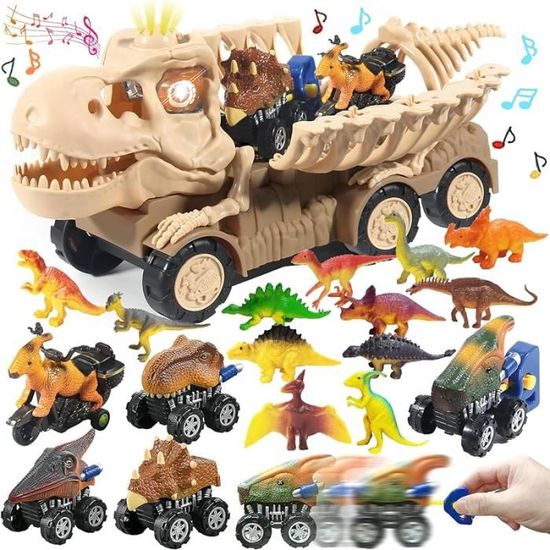 Nouveau Dinosaure transformé électrique Jouet voiture général à roues Robot  réaménagement voiture enfants cadeau - VERT - Cdiscount Jeux - Jouets