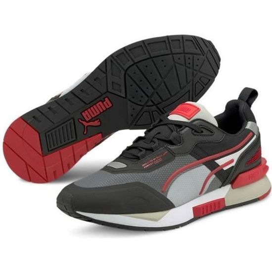 Chaussures de lifestyle enfant Puma Mirage Sport Tech PS - noir/gris  anthracite/rouge vif Noir/gris anthracite/rouge vif - Cdiscount Chaussures