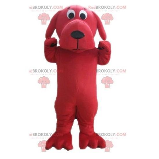 Mascotte de grand chien rouge géant de Clifford Costume Redbrokoly