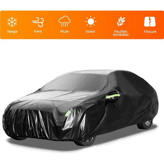 Housse De Voiture Imperméable Hyundai IONIQ 5 - Bâche D'hiver Respirante, Protection Neige, Pluie, Poussière, Noir