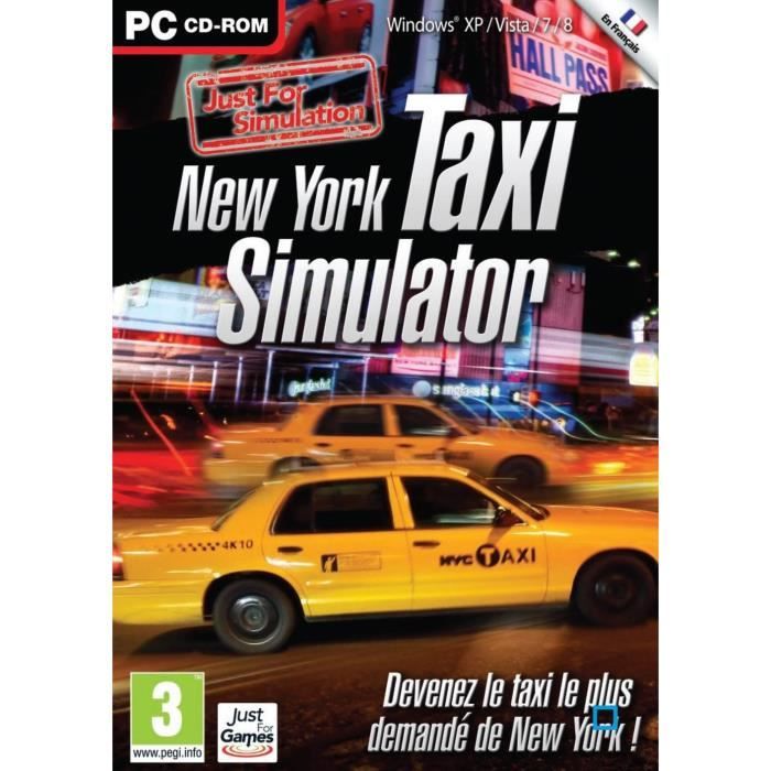Just For Games Taxi Simulator / Jeu PC