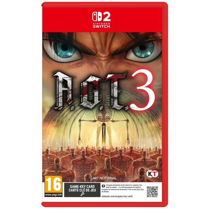A.O.T. 3 • Jeu Nintendo Switch 2