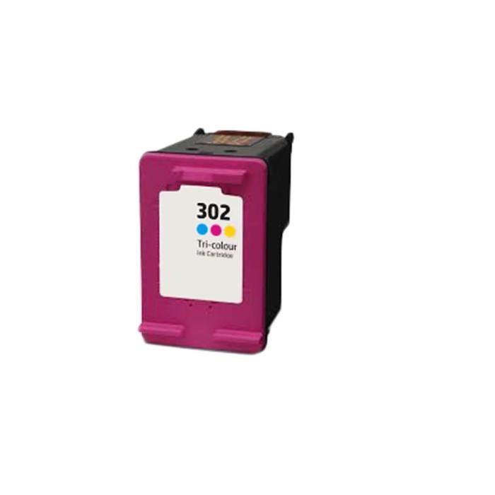 Tri-Couleur Compatible Encre Cartouche pour HP 302 XL Deskjet 1110 Officejet All-in-One 3830 4650 Envy All-in One 4520 4522 4523