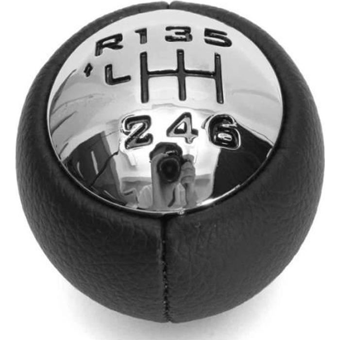 6-Vitesse Pommeau Levier Vitesse Pour Peugeot 307 308 3008 407 5008 807 Citroen C3 C4 C8